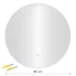 ModernHome kerek LED fürdőszobai falitükör, 80 cm, 3 szín, érintőkapcsolós