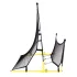 MOVEPRO kétoldalas futball edzőháló lövésgyakorláshoz 220x120 cm