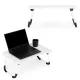 ModernHome összecsukható laptopállvány ágyasztal 60x40 cm, fehér