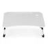 ModernHome összecsukható laptopállvány ágyasztal 60x40 cm, fehér
