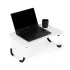 ModernHome összecsukható laptopállvány ágyasztal 60x40 cm, fehér