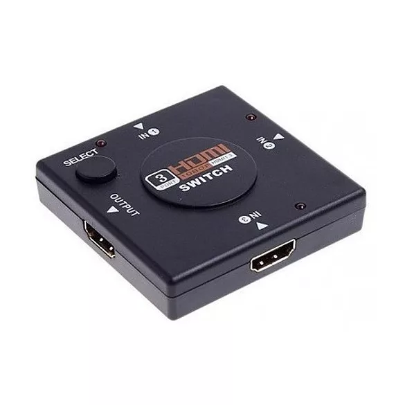 HDMI switcher elosztó 3 port HDMI switch