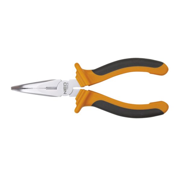 NEO TOOLS Hajlított CSŐRŰ FOGÓ 160MM 25 év garanciával 01-015