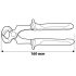 NEO TOOLS HOMLOKCSÍPŐ FOGÓ 160MM 25 év garanciával 01-021