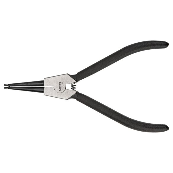NEO TOOLS Zégergyűrű fogó 150mm, külső, egyenes, CrMo, 10 - 25mm, csúcs diameter 1,5 - 2,0mm 25 év garanciával 01-085