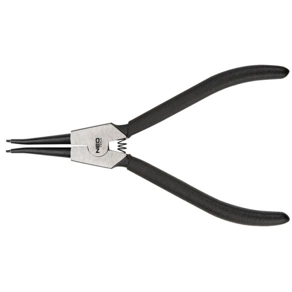 NEO TOOLS Zégergyűrű fogó 180mm, külső, egyenes, CrMo, 19 - 60mm, csúcs diameter 1,8 - 2,5mm 25 év garanciával 01-087