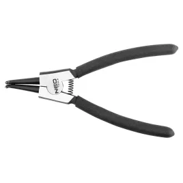   NEO TOOLS Zégergyűrű fogó 145mm, külső, hajlított, CrMo, 10 - 25mm, csúcs diameter 1,5 - 2,0mm 25 év garanciával 01-091