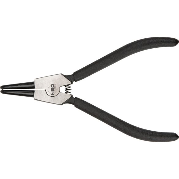 NEO TOOLS Zégergyűrű fogó 170mm, külső, hajlított, CrMo, 19 - 60mm, csúcs diameter 1,8 - 2,5mm 25 év garanciával 01-093