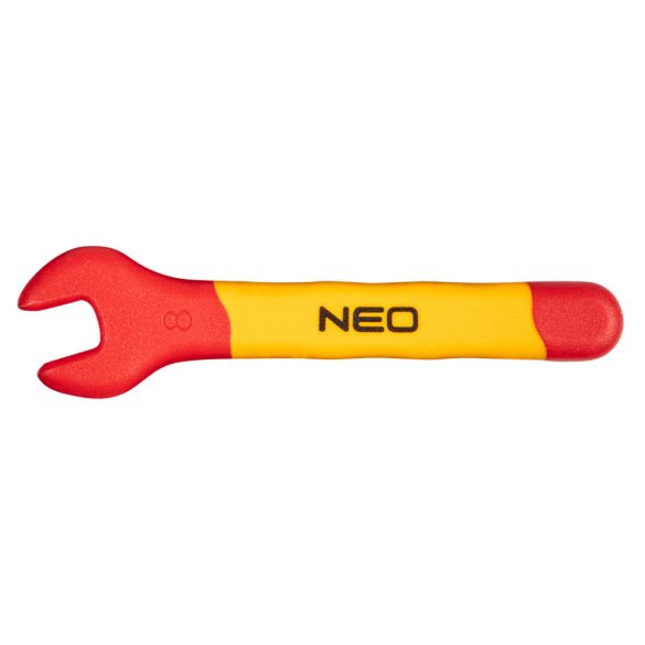 NEO TOOLS Villáskulcs 8mm 1000V, szigetelt, lapos 25 év garanciával 01-112