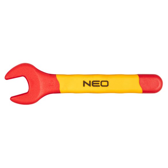 NEO TOOLS Villáskulcs 15mm 1000V, szigetelt, lapos 25 év garanciával 01-119