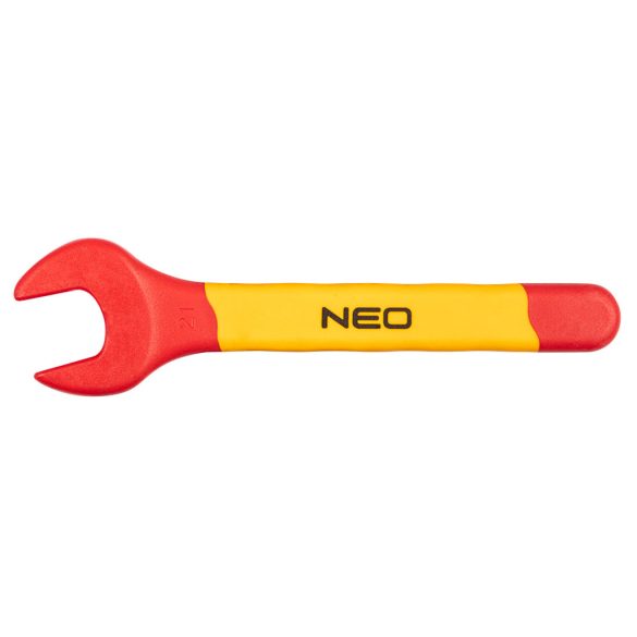 NEO TOOLS Villáskulcs 21mm 1000V, szigetelt, lapos 25 év garanciával 01-124