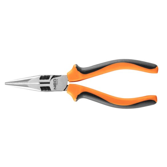 NEO TOOLS Hosszúcsőrű fogó 160MM 40% EnergiaMegtakarítás, csavarlazító fogazattal 25 év garanciával 01-154