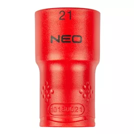   NEO TOOLS Dugókulcs 6-lapú 1/2" 21mm 1000V, szigetelt 25 év garanciával 01-190