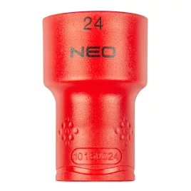   NEO TOOLS Dugókulcs 6-lapú 1/2" 24mm 1000V, szigetelt 25 év garanciával 01-192
