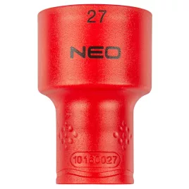   NEO TOOLS Dugókulcs 6-lapú 1/2" 27mm 1000V, szigetelt 25 év garanciával 01-193