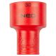 NEO TOOLS Dugókulcs 6-lapú 1/2" 30mm 1000V, szigetelt 25 év garanciával 01-194