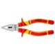 NEO TOOLS Kombinált fogó 1000V, szigetelt, 180mm (7"), CrV, polírozott 25 év garanciával 01-221