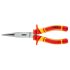 NEO TOOLS Hosszúcsőrű fogó 1000V, szigetelt, 200mm (8"), CrV, polírozott 25 év garanciával 01-225