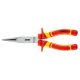 NEO TOOLS Hosszúcsőrű fogó 1000V, szigetelt, 200mm (8"), CrV, polírozott 25 év garanciával 01-225