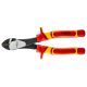NEO TOOLS Oldalcsípő fogó, szigetelt, 1000V, 180mm (7"), CRV, polírozott 25 év garanciával 01-231