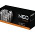 NEO TOOLS Torxkulcs készlet 9db, 1/2", E10 - E25 25 év garanciával 08-649