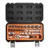 NEO TOOLS Dugókulcskészlet 1/2", 23db, 90 fogas racsni! 25 év garanciával 08-694