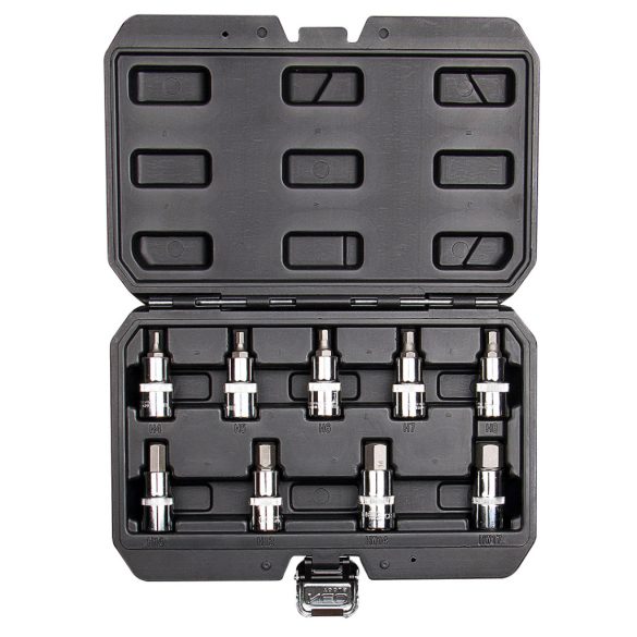 NEO TOOLS Imbuszkulcs készlet 9db, 1/2", 55mm 25 év garanciával 08-705