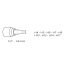 NEO TOOLS Imbuszkulcs készlet 9db, 1/2", 55mm 25 év garanciával 08-705