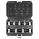 NEO TOOLS Torxkulcs készlet 9db, 1/2" 55mm 25 év garanciával 08-707