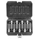 NEO TOOLS Torxkulcs készlet 9db, 1/2" 100mm 25 év garanciával 08-708