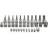 NEO TOOLS Torxbit és kulcskészlet 3/8", 34db 08-711