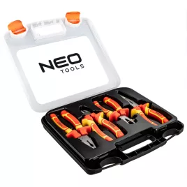   NEO TOOLS Fogókészlet 1000V, szigetelt 4db 25 év garanciával 01-236