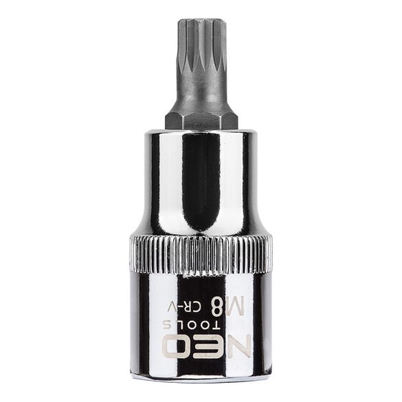 NEO TOOLS Spline dugókulcs 1/2", M8x55mm 25 év garanciával 08-732