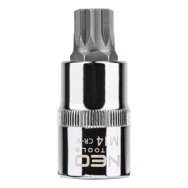   NEO TOOLS Spline dugókulcs 1/2", M14x55mm 25 év garanciával 08-735