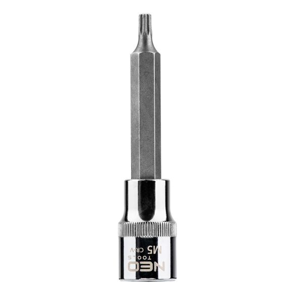 NEO TOOLS Spline dugókulcs 1/2", M5x100mm 25 év garanciával 08-740