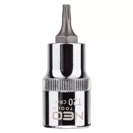   NEO TOOLS Torxdugókulcs 1/2'' T20, 55mm 25 év garanciával 08-750