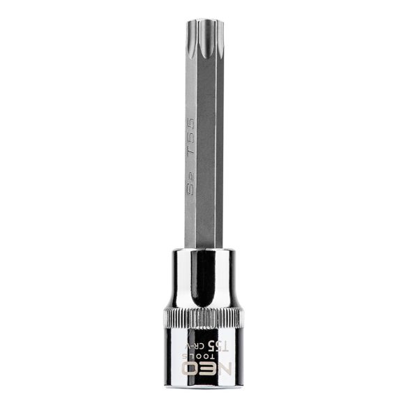 NEO TOOLS Torxdugókulcs 1/2'' T55, 100mm 25 év garanciával 08-767