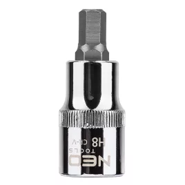   NEO TOOLS Imbusz dugókulcs 1/2'' H8, 55mm 25 év garanciával 08-773