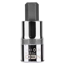   NEO TOOLS Imbusz dugókulcs 1/2'' H10, 55mm 25 év garanciával 08-774