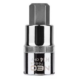   NEO TOOLS Imbusz dugókulcs 1/2'' H14, 55mm 25 év garanciával 08-776