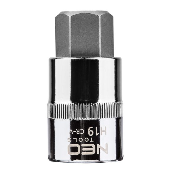 NEO TOOLS Imbusz dugókulcs 1/2'' H19, 55mm 25 év garanciával 08-778