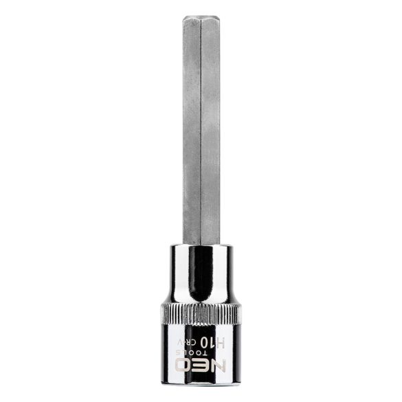 NEO TOOLS Imbusz dugókulcs 1/2'' H10, 100mm 25 év garanciával 08-784