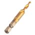 NEO TOOLS Gépi menetfúró, 2az1ben előfúró éllel, HSS-Titán, M4X0,7mm, hatszög szárral 08-951