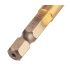 NEO TOOLS Gépi menetfúró, 2az1ben előfúró éllel, HSS-Titán, M4X0,7mm, hatszög szárral 08-951