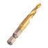 NEO TOOLS Gépi menetfúró, 2az1ben előfúró éllel, HSS-Titán, M5X0,8mm, hatszög szárral 08-952