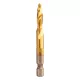 NEO TOOLS Gépi menetfúró, 2az1ben előfúró éllel, HSS-Titán, M6X1mm, hatszög szárral 08-953
