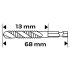 NEO TOOLS Gépi menetfúró, 2az1ben előfúró éllel, HSS-Titán, M6X1mm, hatszög szárral 08-953