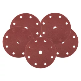   NEO TOOLS Csiszolókorong tépőzáras 150mm, P60, 9 lyukkal, 5db, 04-721-hez 08-991