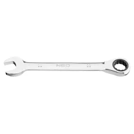   NEO TOOLS Racsnis csillag-villáskulcs 22mm 25 év garanciával 09-042