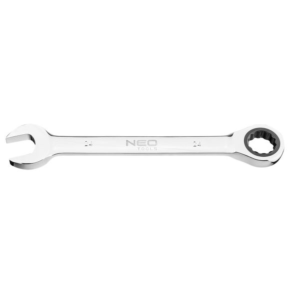NEO TOOLS Racsnis csillag-villáskulcs 24mm 25 év garanciával 09-043